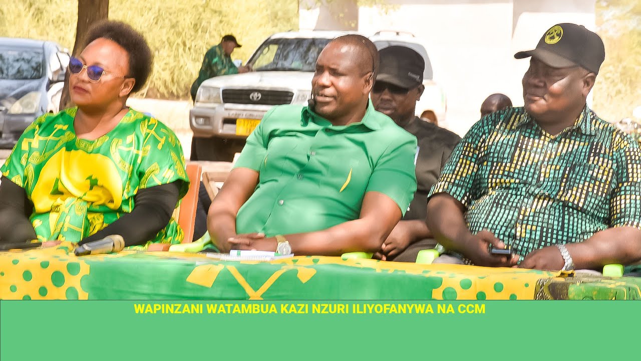KISWAGA WAPINZANI WANA IMANI NA KAZI KUBWA YA CCM  LUBUGU