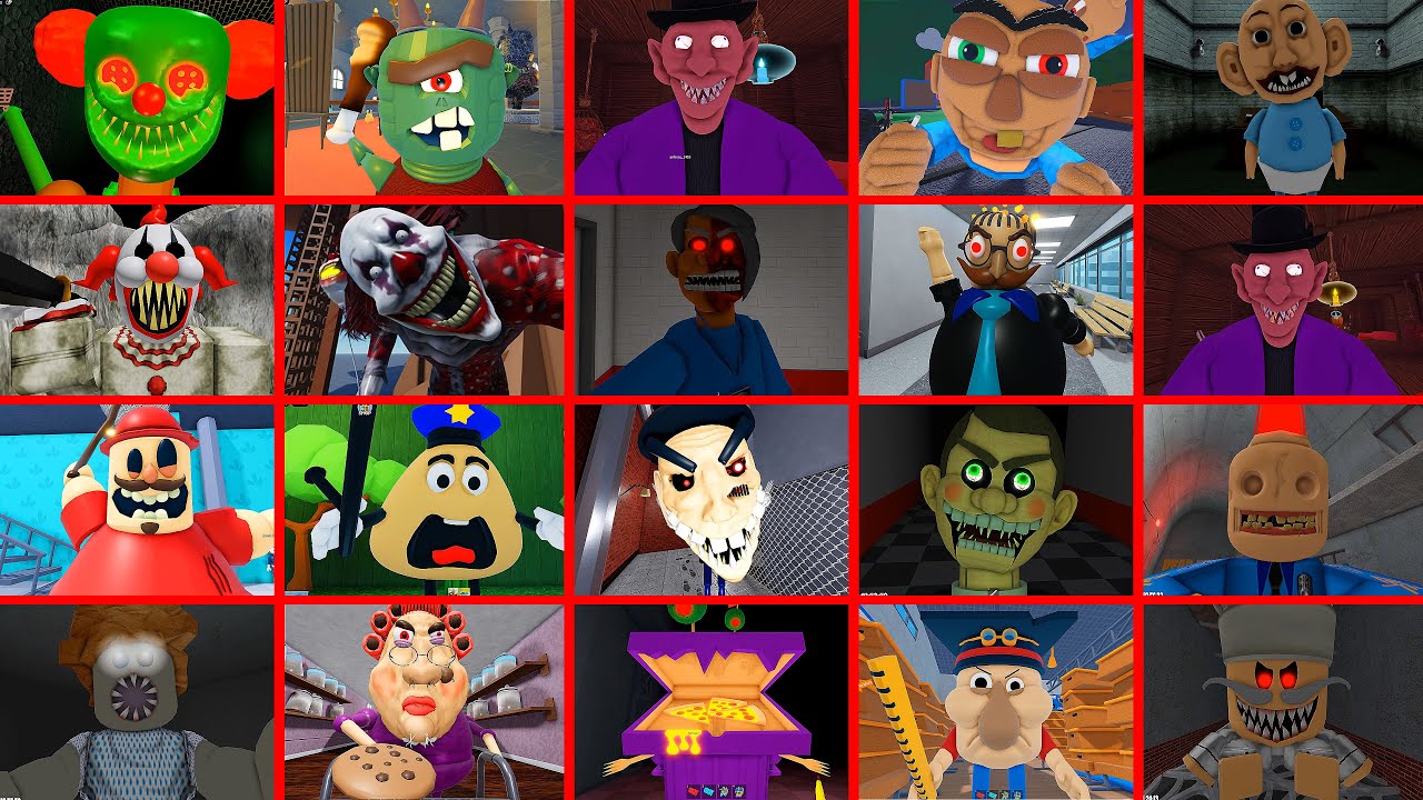 EPIC SCHOOL ESCAPE,MR CRAZY'S CARNIVAL!,DHUUR'S DUNGEON,Team Dentist,Tim Farm,ROBLOX JUMPSCARES