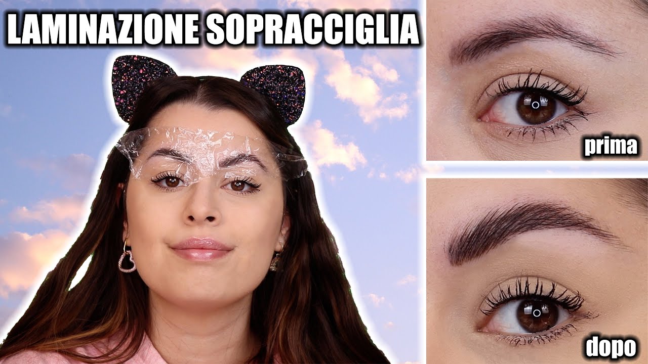 LAMINAZIONE SOPRACCIGLIA FAI DA TE 🏠 LASH LIFT KIT