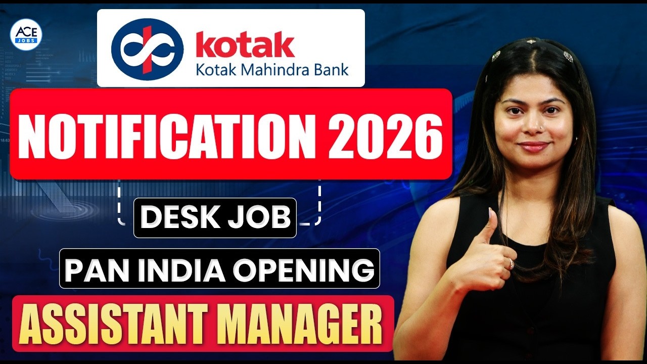 Kotak Bank Recruitment 2026 | Assured Job Program for Graduates | Full Details | By Udisha Ma'am