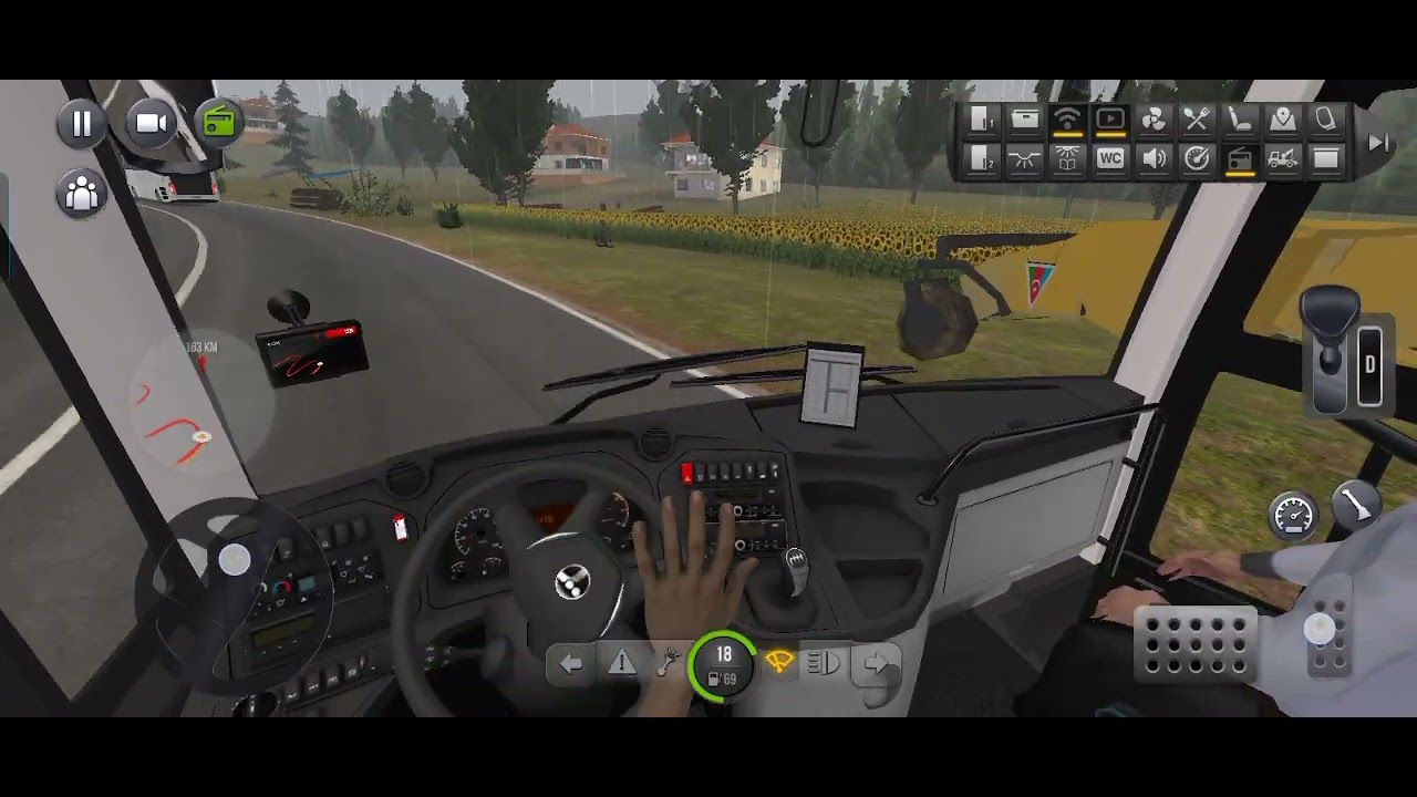 My brother playing Bus Simulator Ultimate