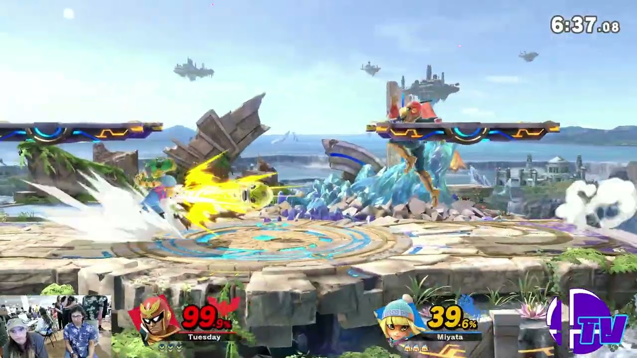 Majors Mansion Pools - Tuesdaytastic (Captain Falcon) Vs. SHINobu (Min Min) - SSBU Tournament