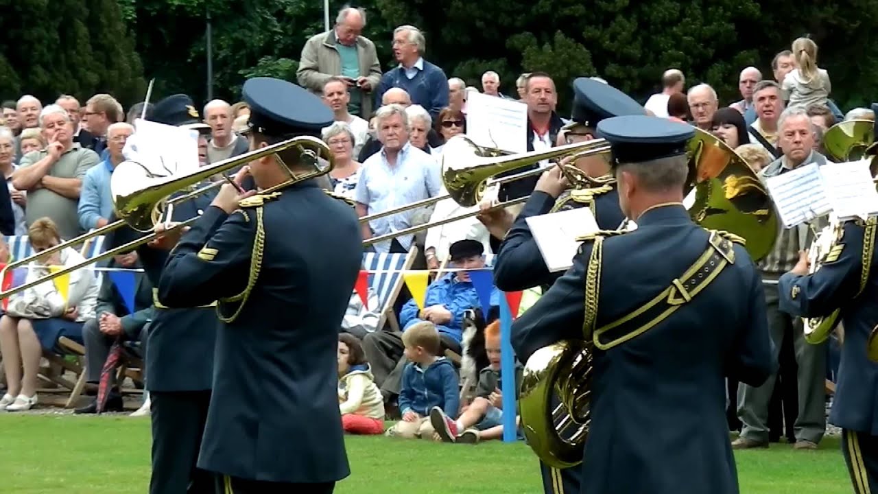 RAF Band Performing The Great Escape