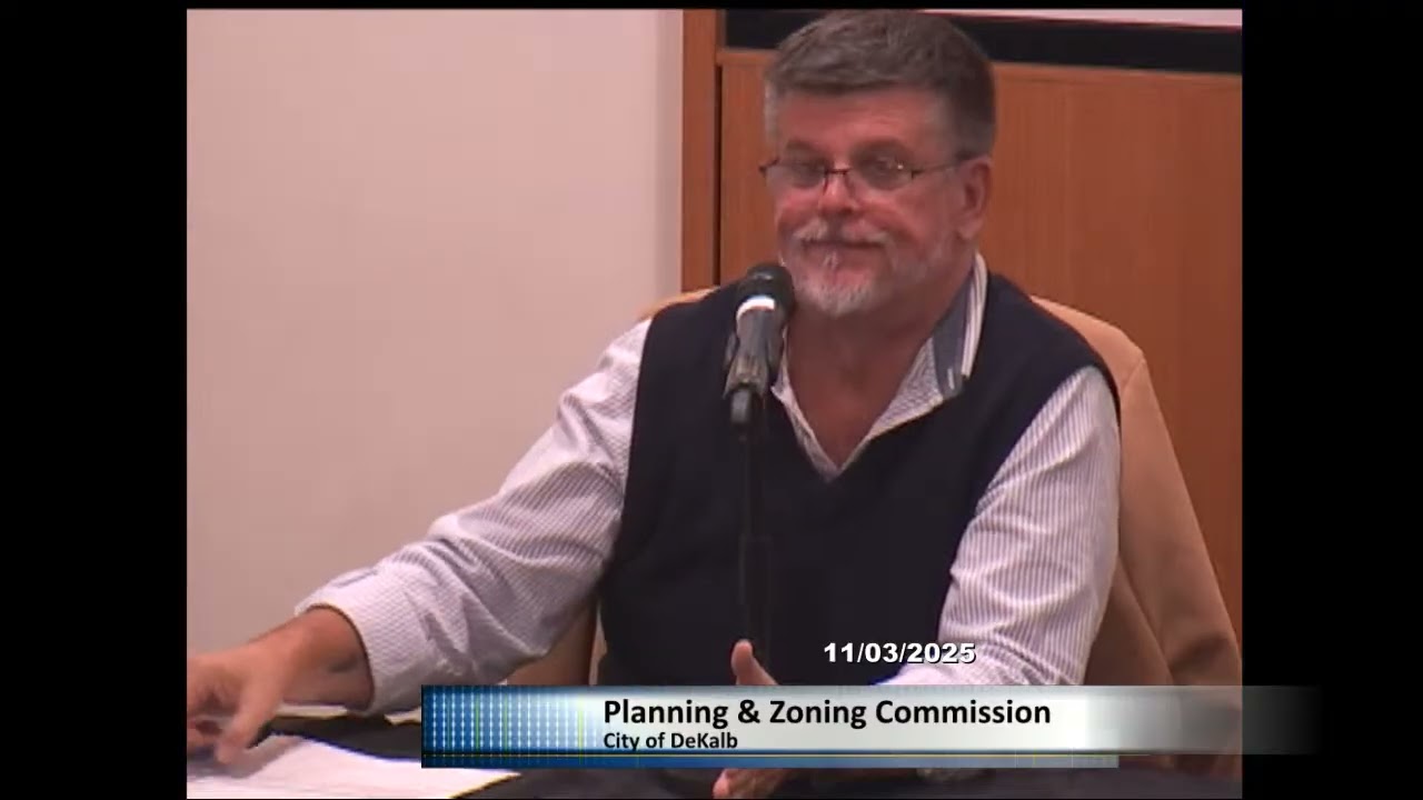 Planning & Zoning Meeting for November 3rd, 2025