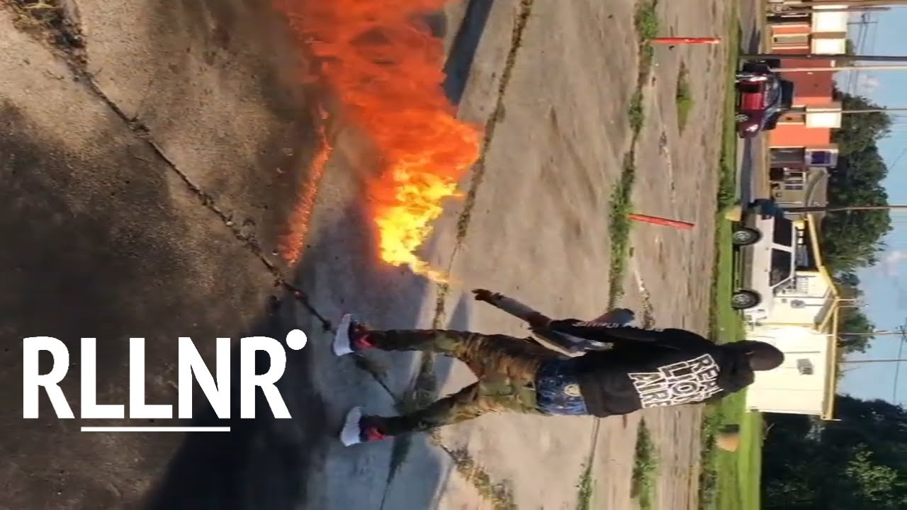 Kidd Kidd - Writing RLLNR with the Flamethrower from Black Rambo