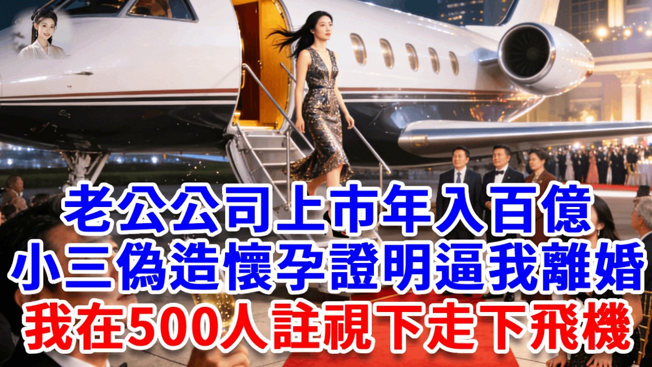 老公公司上市年入百億，小三偽造懷孕證明逼我離婚，我簽字 當晚參加百億融資會，在500人註視下走出私人飛機，前夫小三瞬間癱倒 說不出話！#思妤說故事#為人處世#生活經驗#情感故事#晚年哲理#說故事