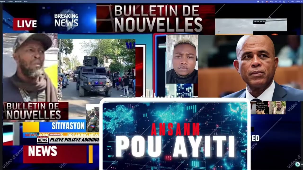 BWAMARE! SAMUEL MELE PLIZYE POLISYE ABONDONE/MICHEL MARTELY  FE ANPIL NEG PÈ/BONNE NOUVEL TPS