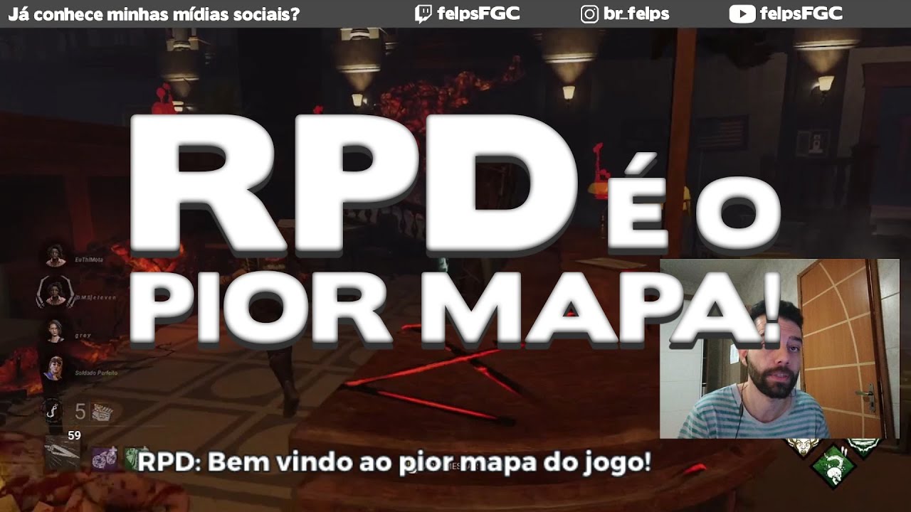 Entenda por que o RPD &eacute; o pior mapa do jogo. Dead by Daylight