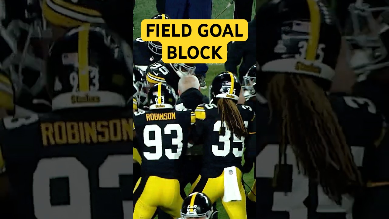 Celebrating with Danny Smith after that field goal block 🙌 #steelers #nfl #nfl