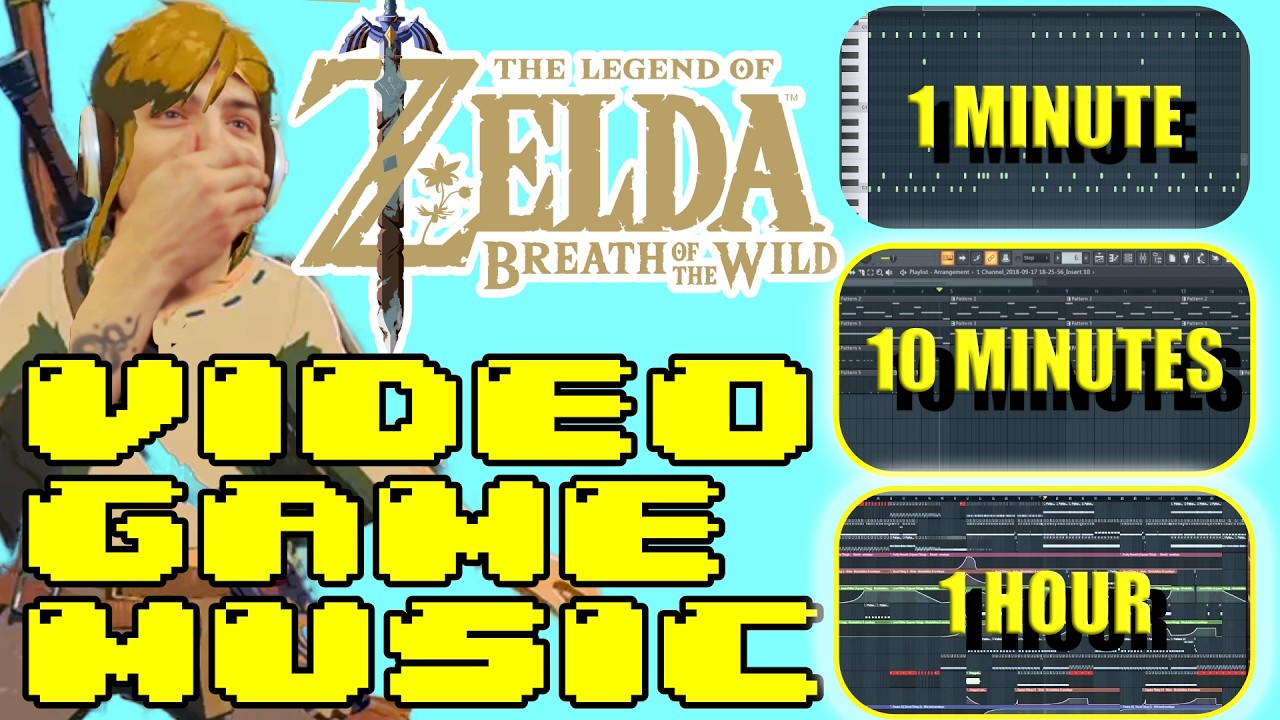 Making Music Like Breath of the Wild in 1 Minute, 10 Minutes, 1 Hour