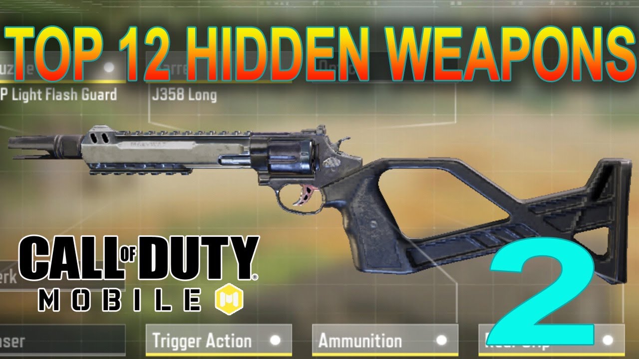 All Top 12 Secret (Hidden) Gunsmith Weapons Conversion in COD Mobile | Call of Duty Mobile Part 2