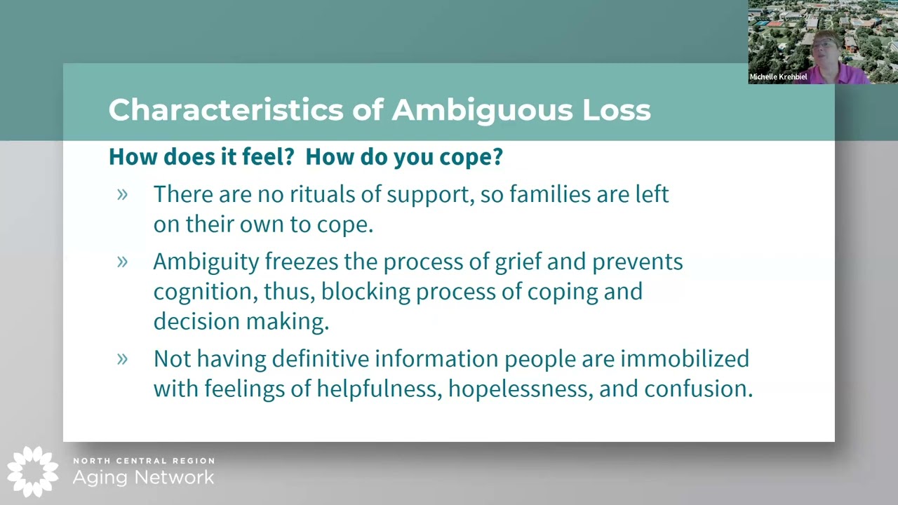 Ambiguous Loss: Moving Forward