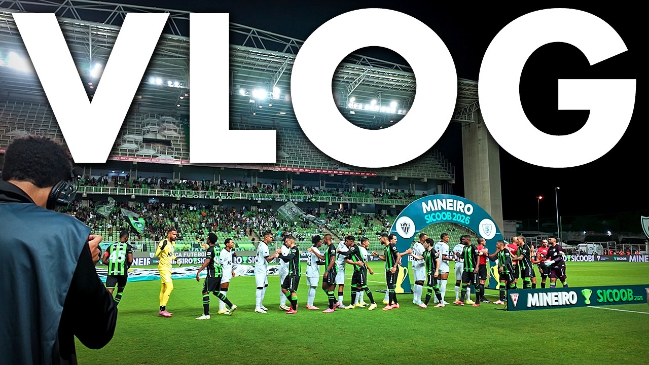 COMO É GRAVAR UM CLÁSSICO MINEIRO? | Bastidores de América x Atlético no Independência