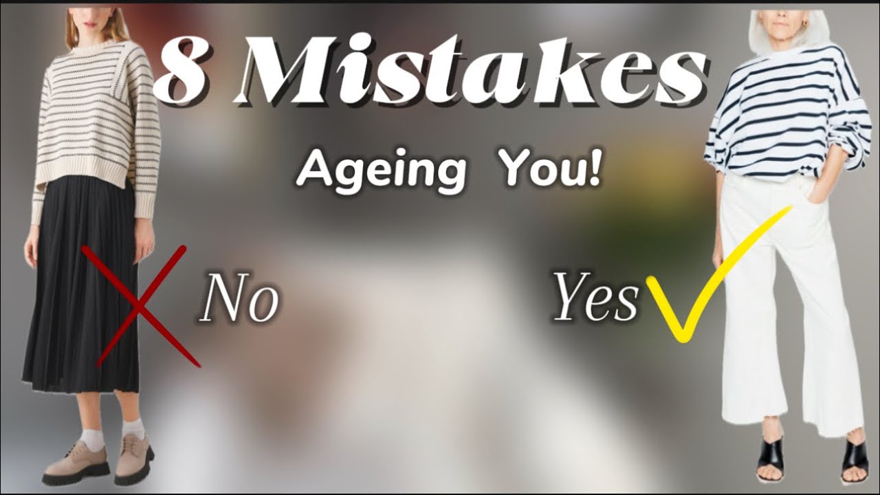 You Look OLDER because you Do This wrong!  || Practical Advices & Tips how to Look  Your Age ||