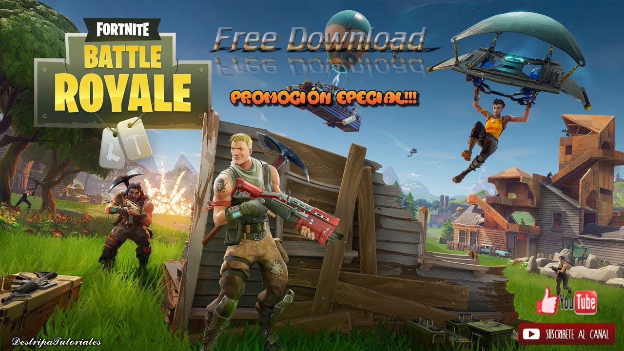 Primeras Partidas Fortnite: Battle Royale - Descarga Gratuita ¡Promoción Especial Octubre 2018!