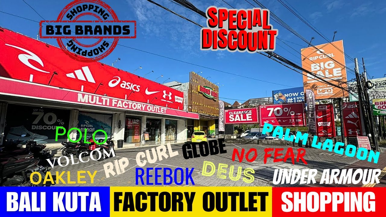 Руководство по выбору товаров в аутлете Bali Factory Discount Outlet