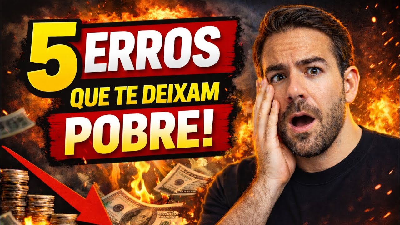 5 piores erros financeiros que destroem a vida milhares de pessoas 