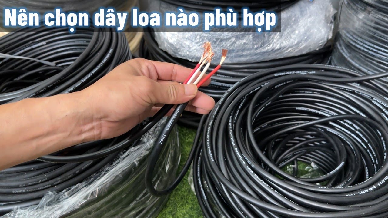 Nên Chọn Dây Loa 1.5 Hay 2.5 - Cửa Hàng Bên Em Sẵn Rất Nhiều Dây Loa Giá Siêu Ưa Đãi Cho Các Bác