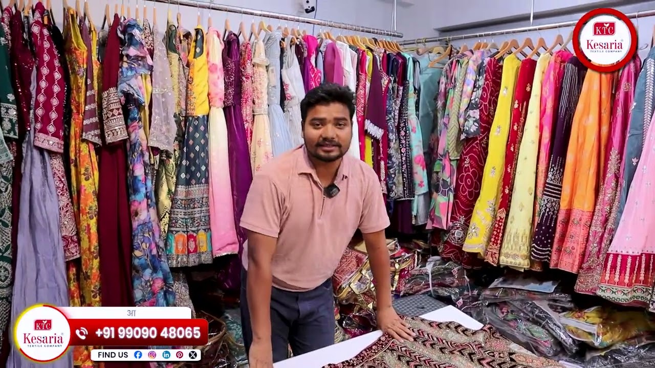 लेहेंगा नेपालमा सबैभन्दा धेरै बिक्री हुने लेहेंगा हो🔥 | Designer Lehenga Wholesale Market In Nepal