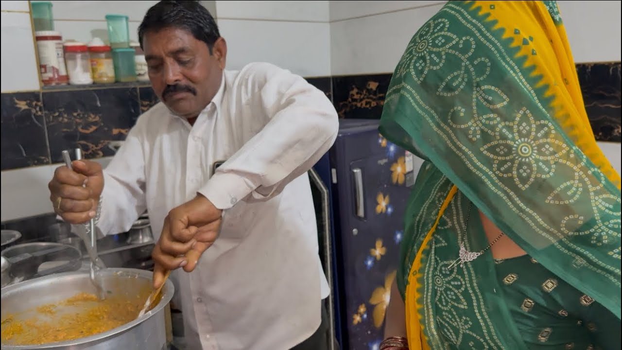 Aaj papa ne new recipe banai 🤤 | Thakor’s family vlogs ￼