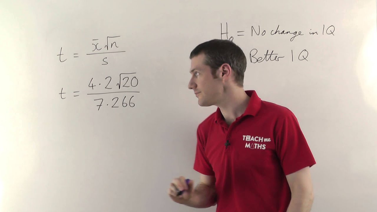 t-Test with Paired (Dependent) Samples