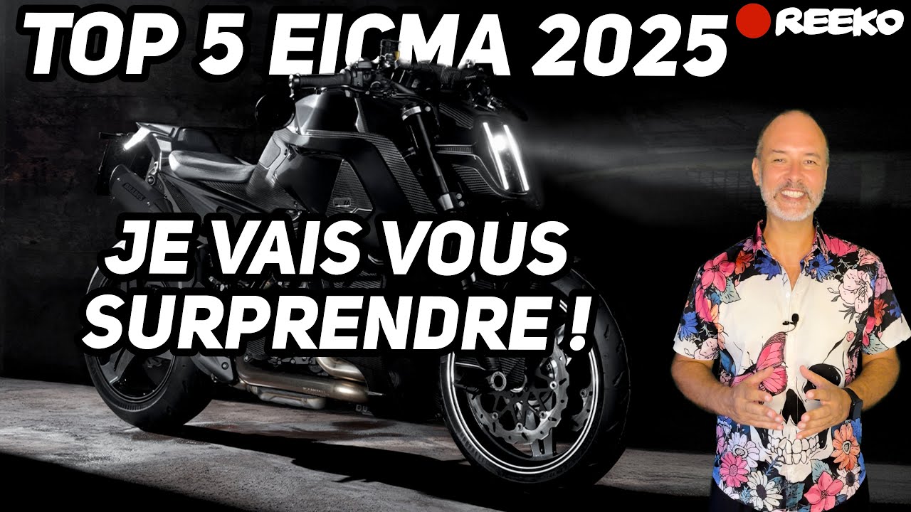 EICMA 2025 : MON TOP 5 MOTO 🔴 REEKO Unchained MOTOR NEWS