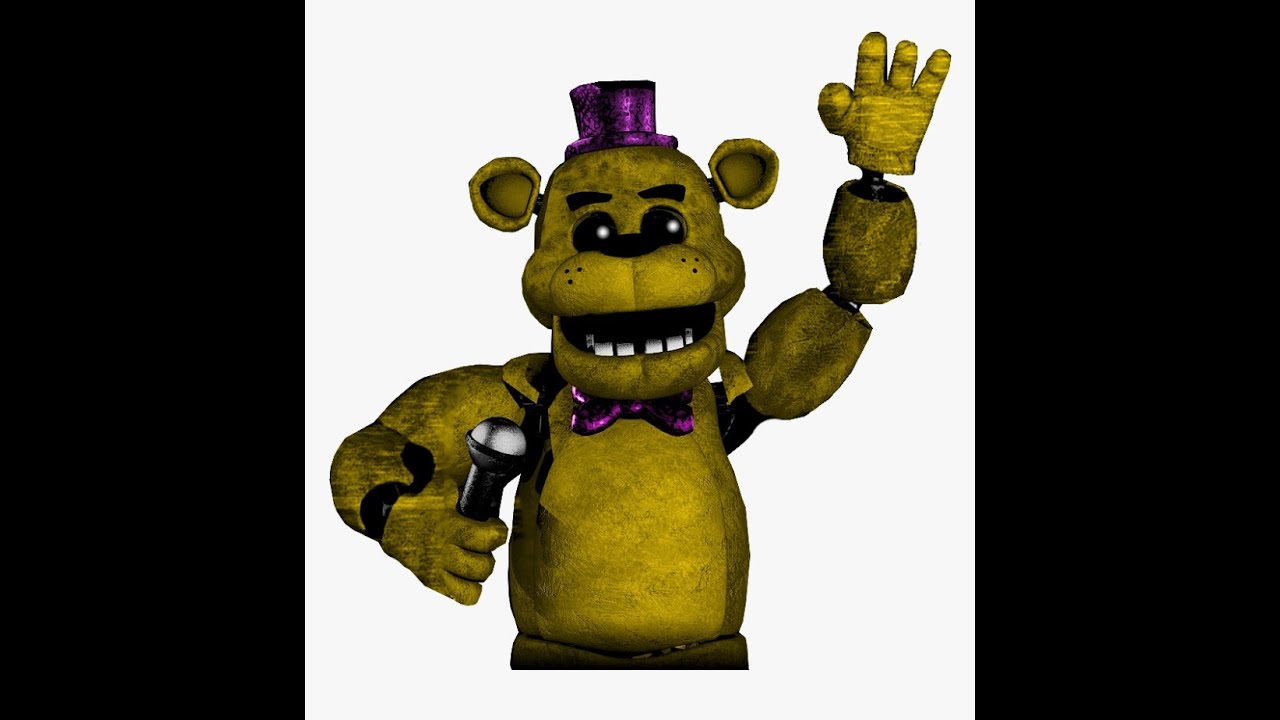 Golden Freddy in draw me