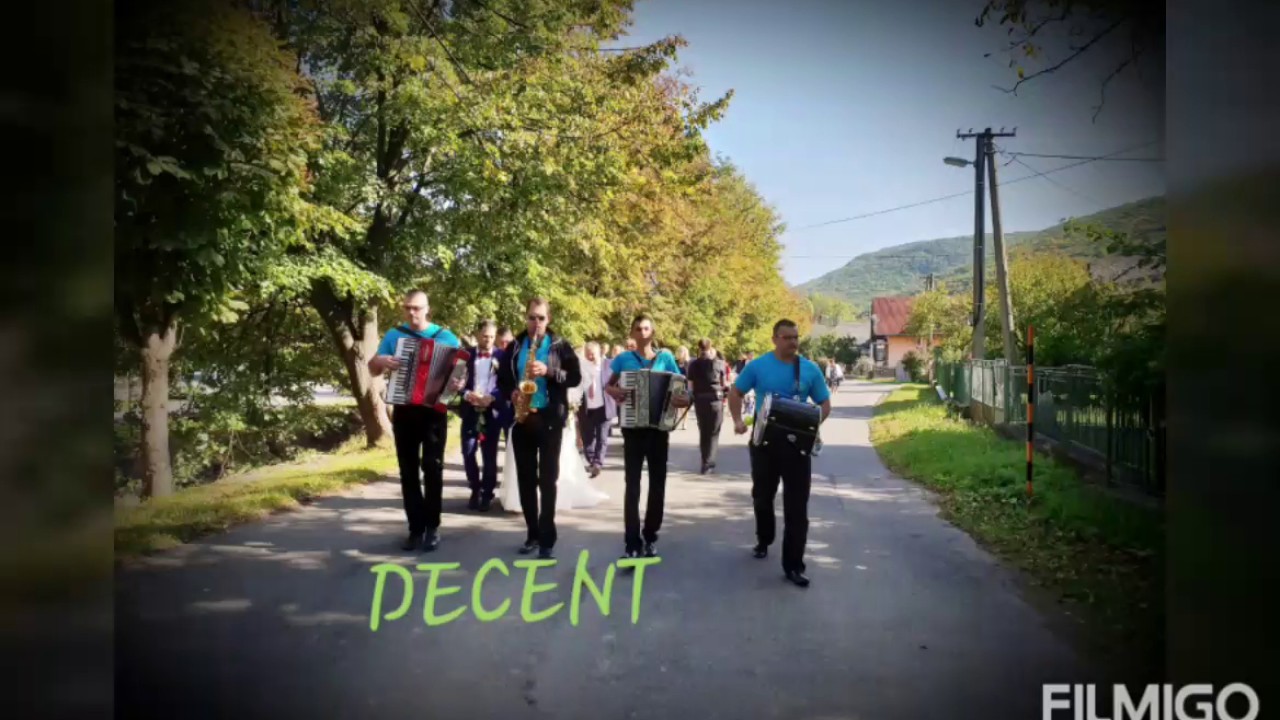 Hudobná skupina DECENT - Cez ten Šariš bystrá voda pretekala /VALČÍK/