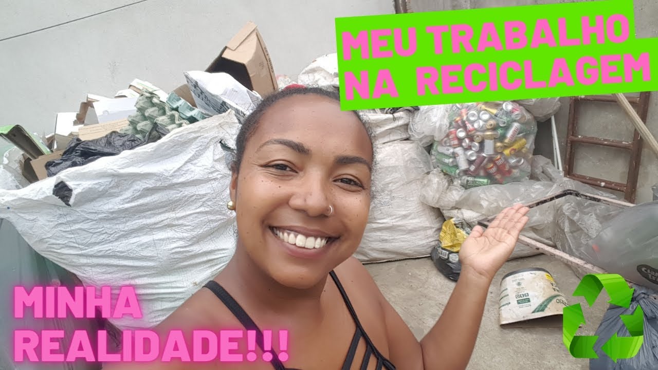UM DIA COMIGO CATANDO RECICLAGEM NAS RUAS♻️