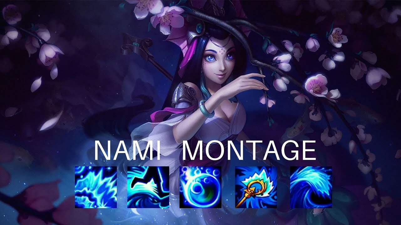 Nami Montage #1 League of Legends Best Nami Plays 2020