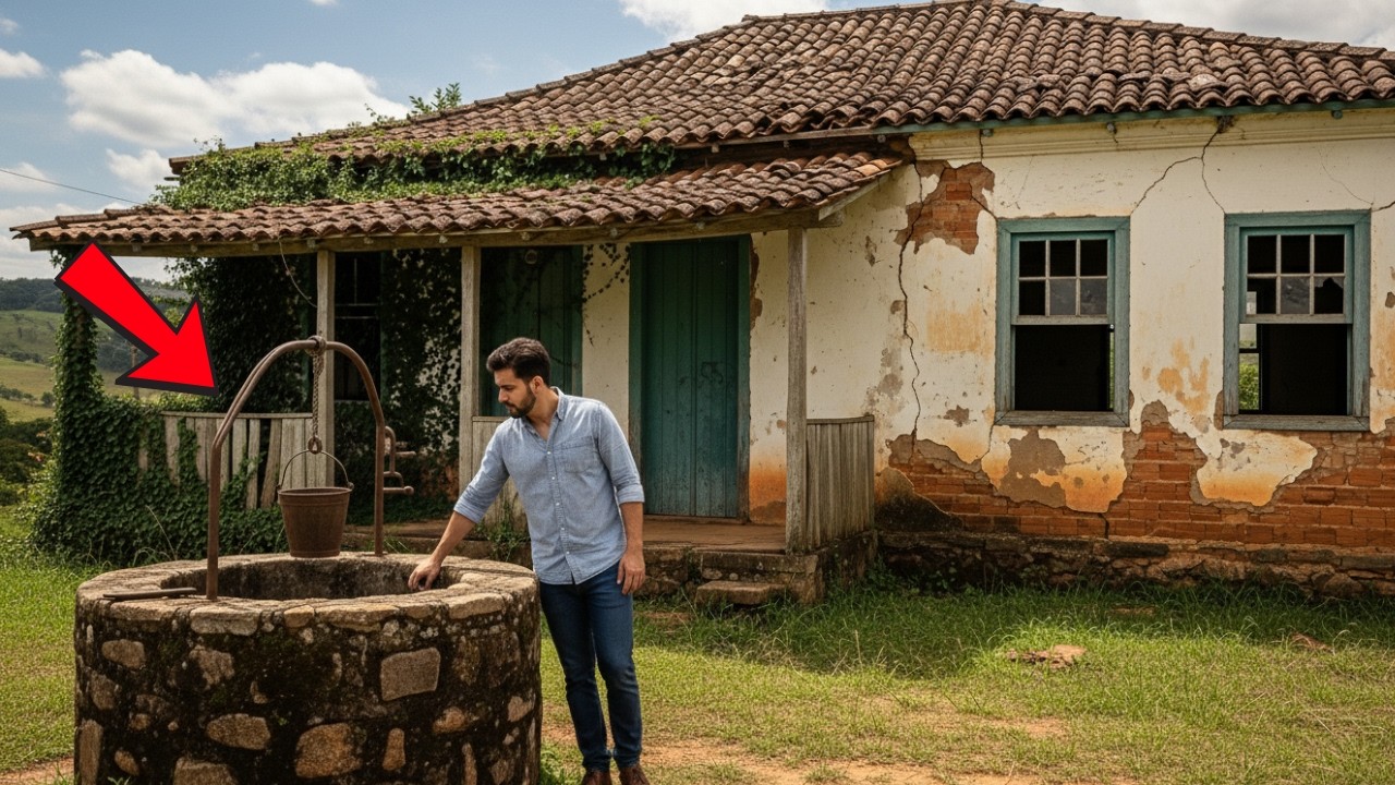 Após perder a GUARDA DA FILHA, ele foi morar na fazenda ABANDONADA encontrou no poço mudou sua vida
