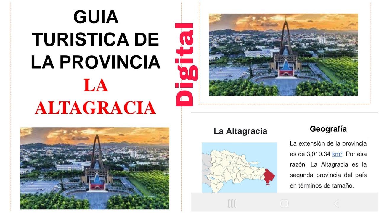 GUIA TURISTICA DIGITAL DE LA PROVINCIA LA ALTAGRACIA REPÚBLICA DOMINICANA 