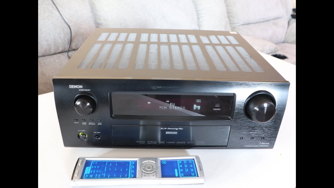 amplificador Receiver DENON AVR 3310CI (video de funcionamiento para su venta en facebook) #denon