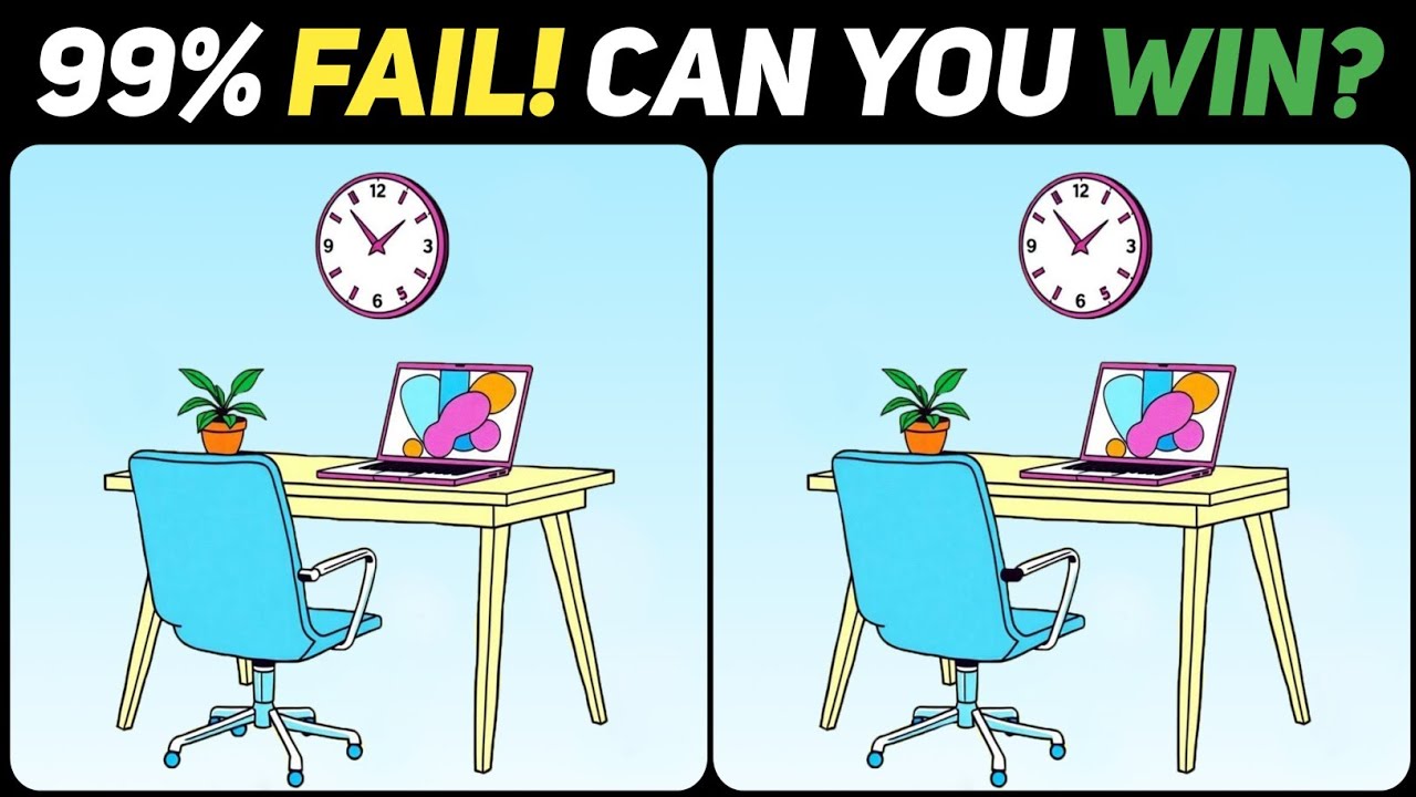 Find the Difference – Can Your Brain Handle This?🤯