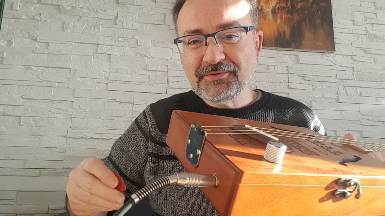 Cigar Box Guitar - Shiver après modification rapide