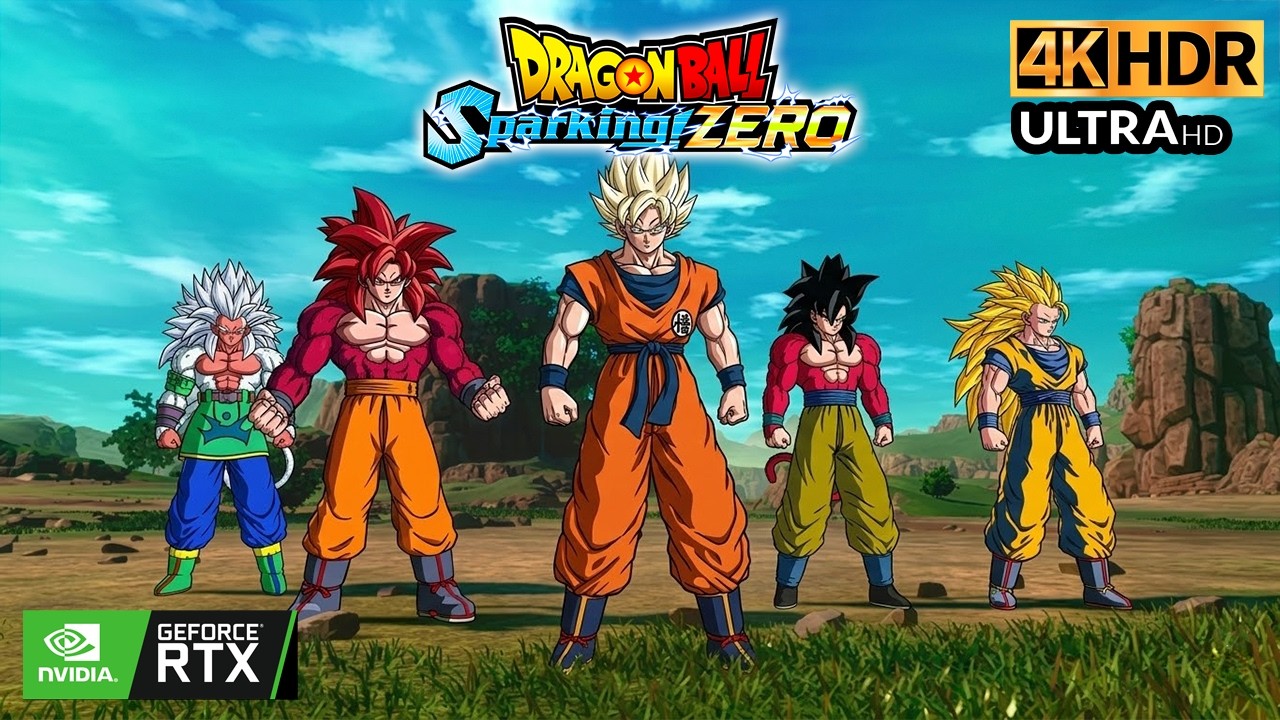 Dragon ball Sparking Zero (MOD LATINO) 4K GRAFICOS Goku Super vs mas versiones de Goku