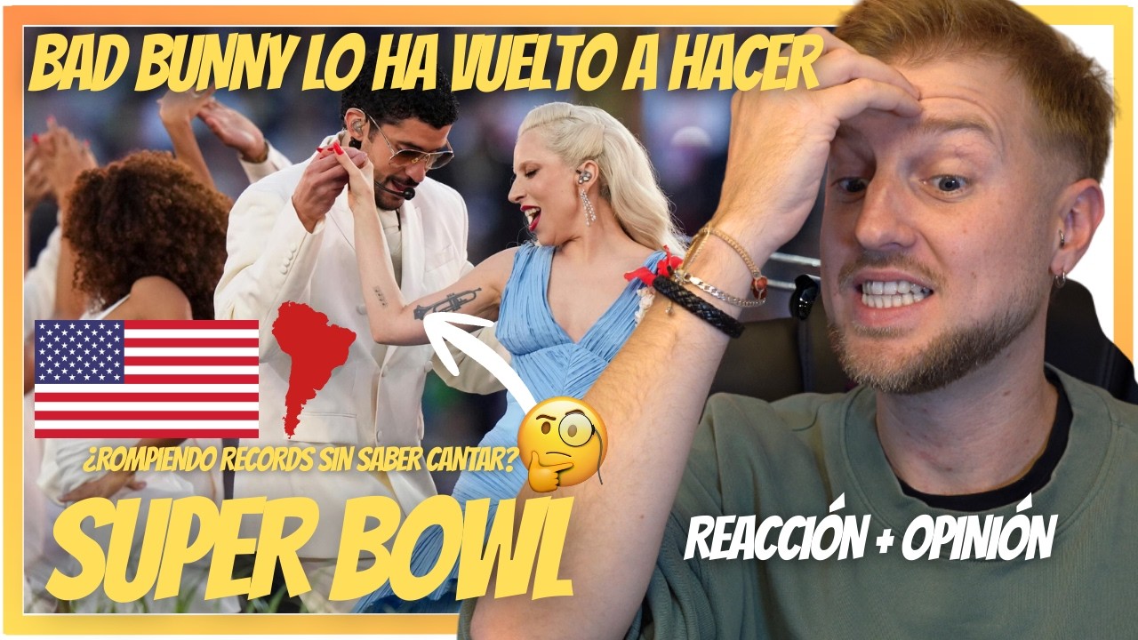 LO HA VUELTO A HACER... *REACCIÓN* Bad Bunny's Apple Music Super Bowl Halftime Show