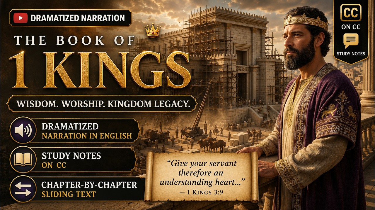 1 Kings — Rise of Glory, Fall of Hearts, and the Voice of the Prophets