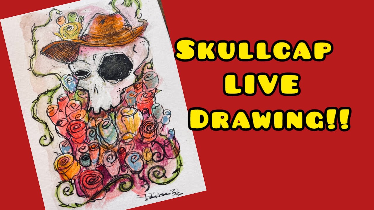 Drawing Skulls LIVE!