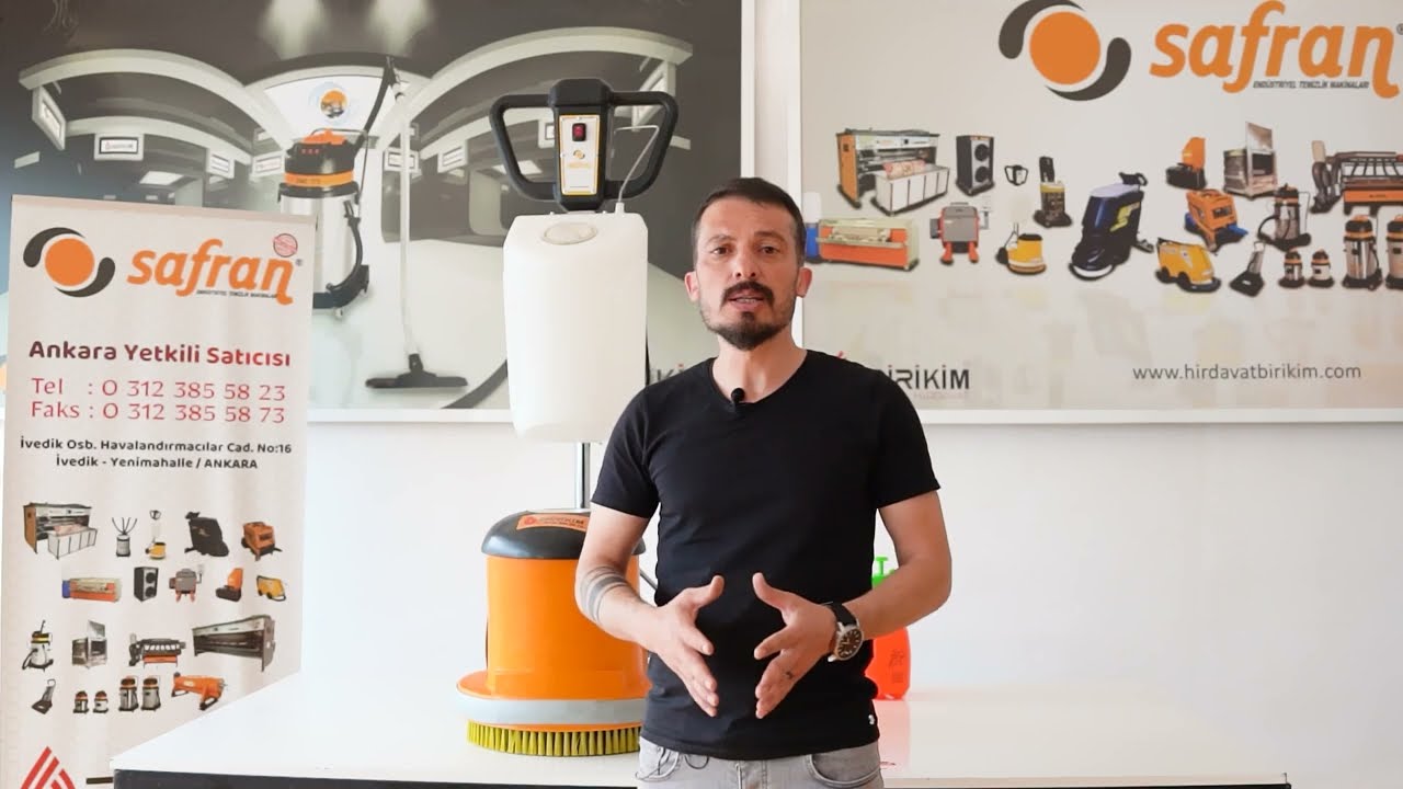 Taner Varol Anlatıyor | Safran Zemin Temizleme Makinesi RCF 400