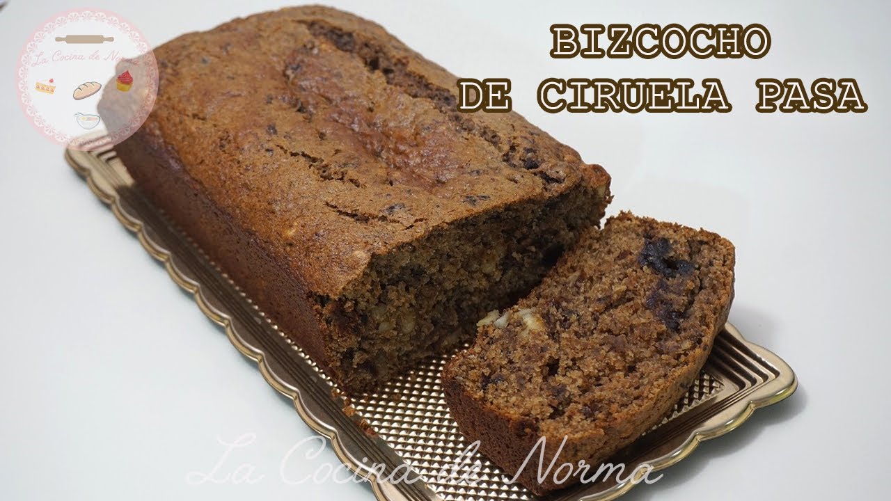 Bizcocho de Ciruela Pasa