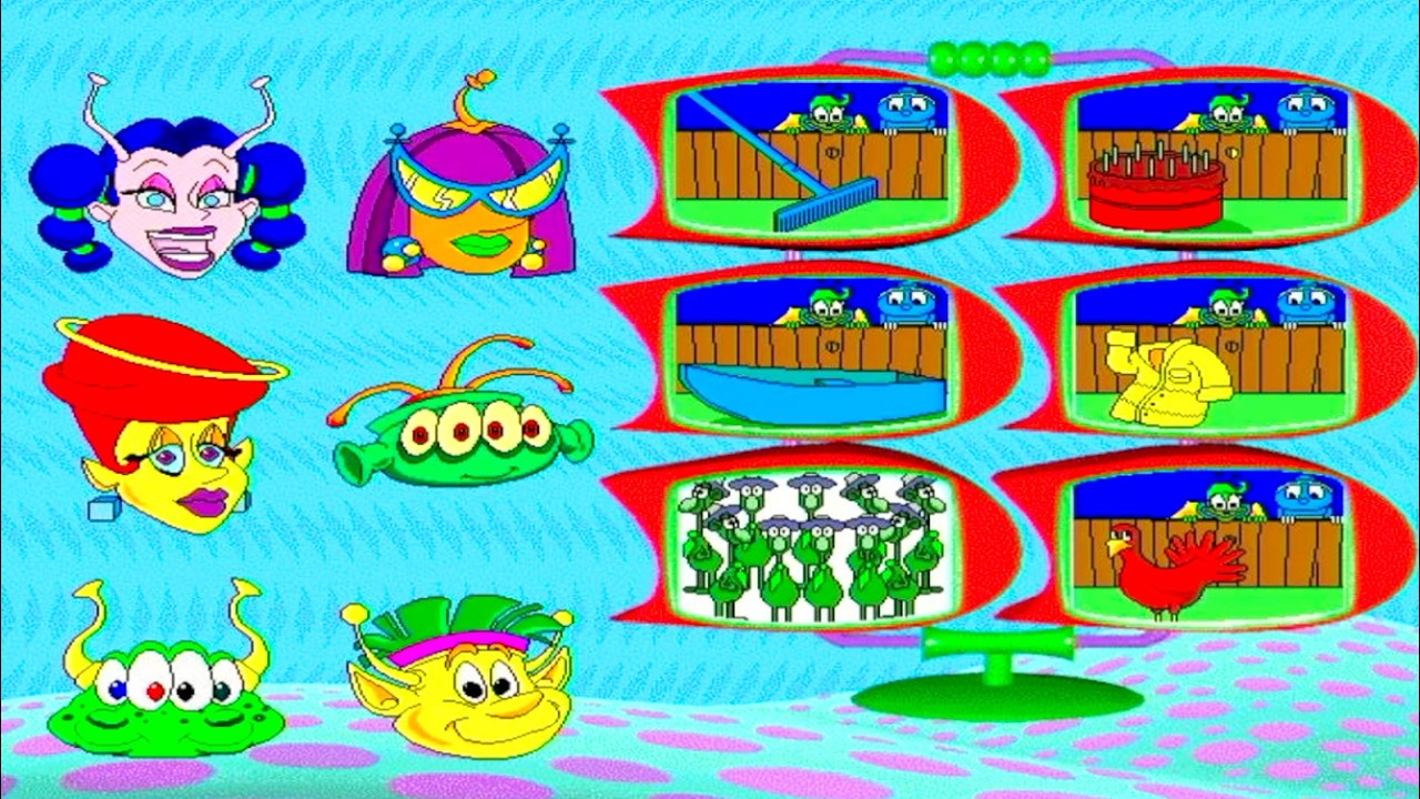 РЕДКИЙ Reading Blaster Jr Demo &mdash; из сборника продуктов Davidson (1995)