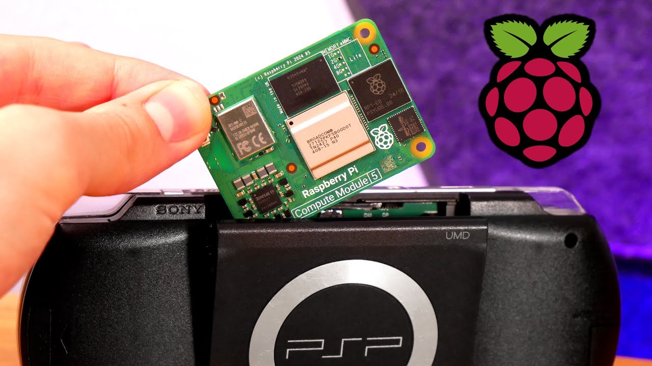 I put a Raspberry Pi 5 inside my PSP