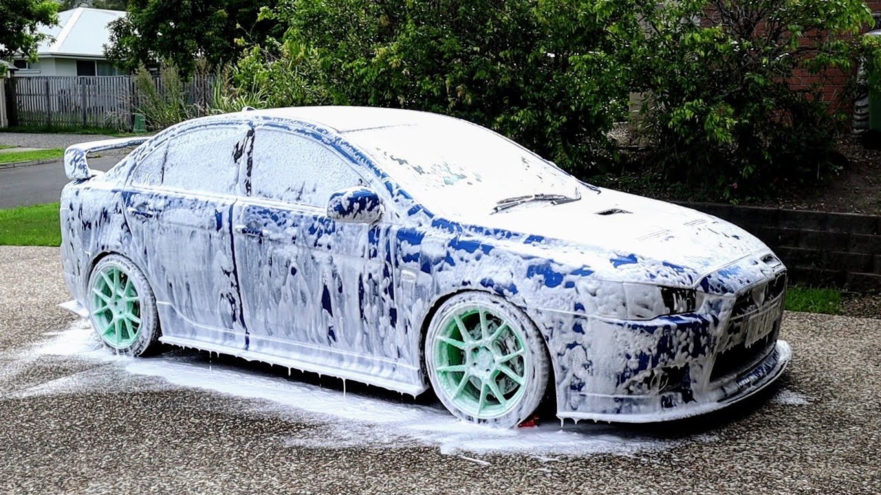 Mitsubishi Lancer Ralliart Washed | Relaxing And Satisfying Detail