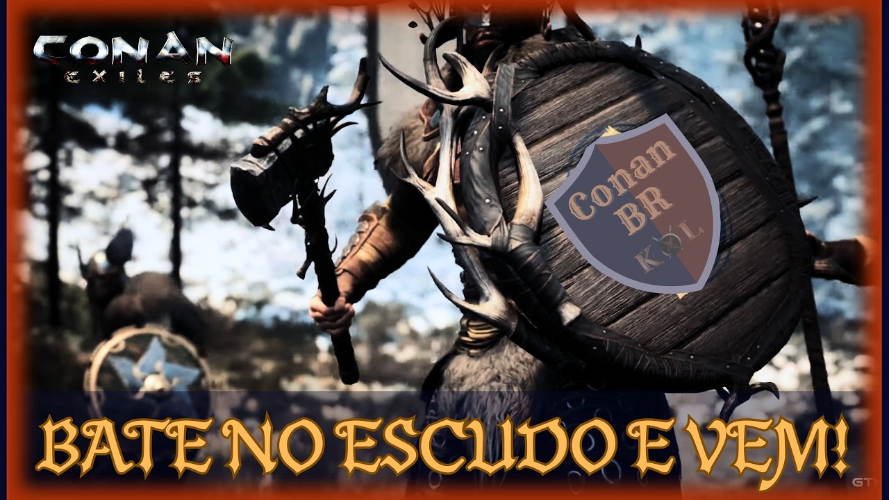 BORA AGITAR NO CONINHA! VENHA PARA O NOSSO SERVIDOR CONANBR #sejamembro #conanexiles #dbd