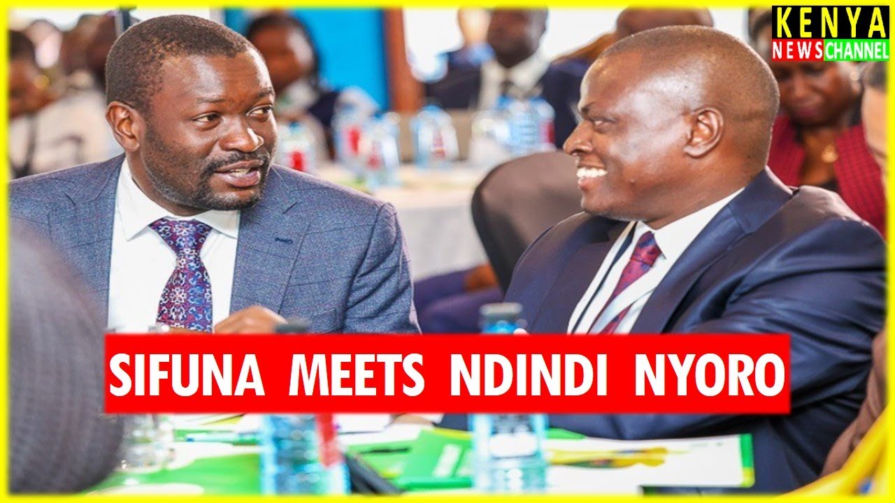 Ндинди Ньоро впечатлил Сифуну блестящей речью об экономике Кении в правительстве Руто