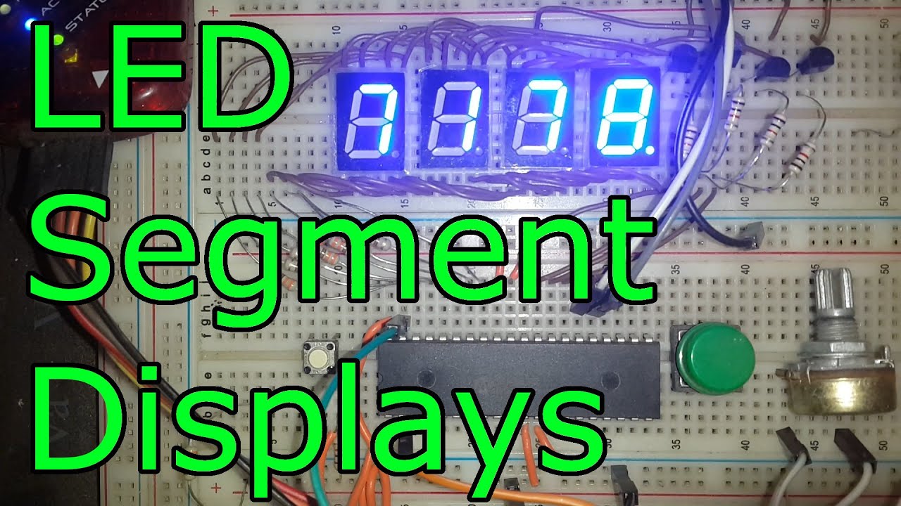 7 Segment LED Display 🔴 PIC Microcontroller Programming Tutorial #26 MPLAB in C