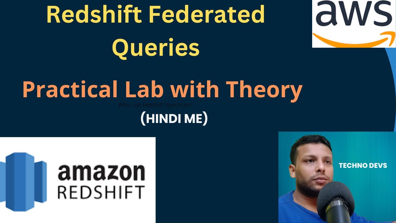 AWS Redshift Federated Query Concept | Practical Demo