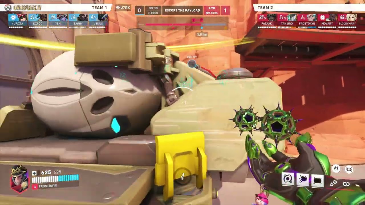 Frostdaye part 9 by FROSTDAYE — Overwatch Replay 9HJ7RX