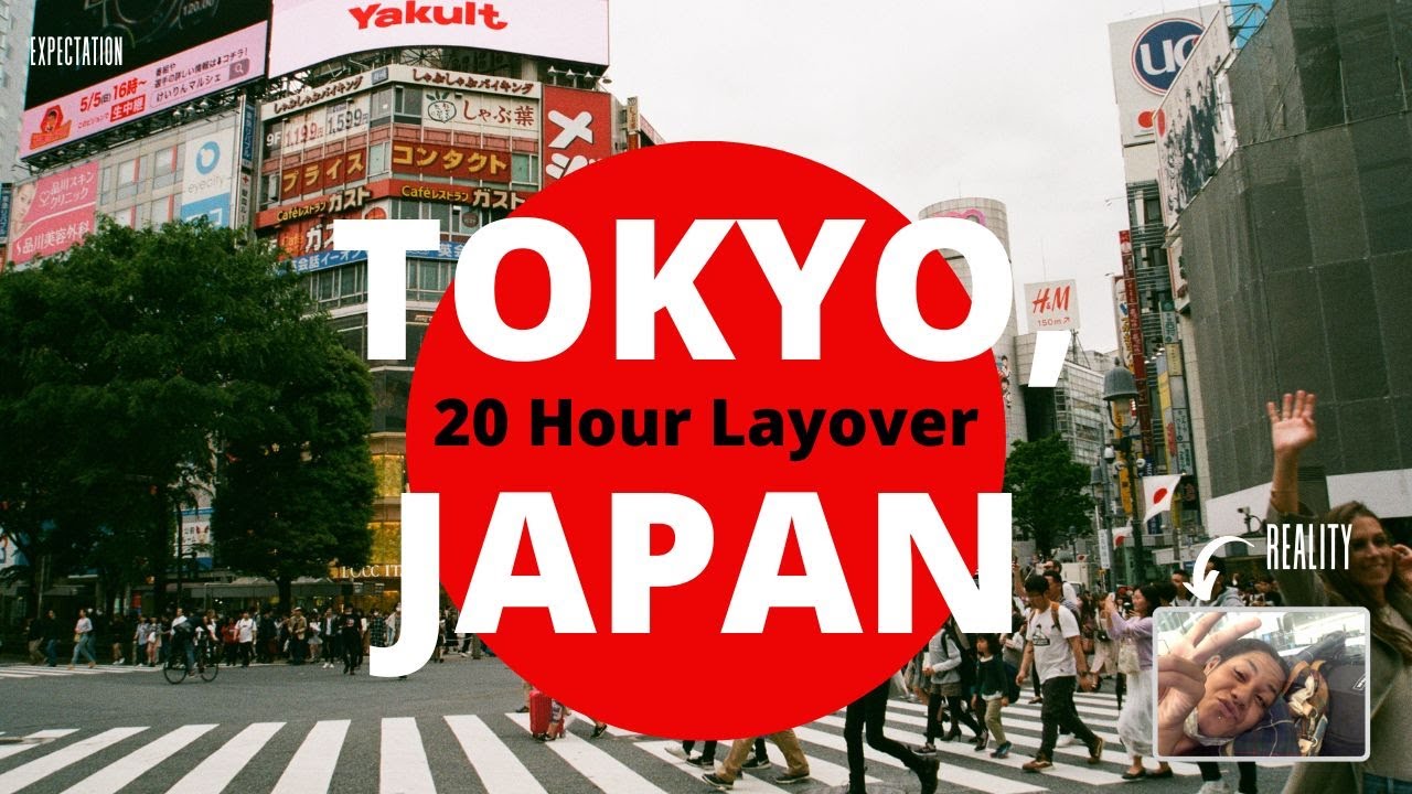 20 Hour layover in TOKYO VLOG WHAT TO DO